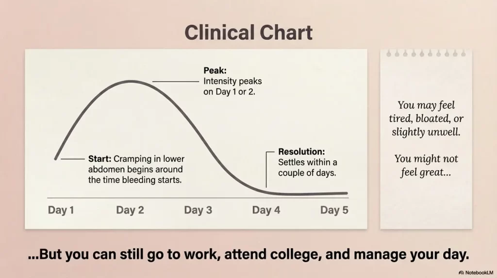 Normal Cycle of Period Pain